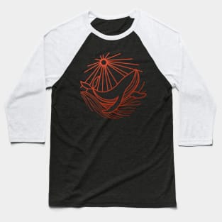 flying great whale Baseball T-Shirt